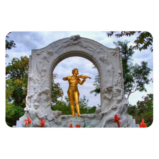 Magnet Flexible Johann Strauss II. (Horizontal)