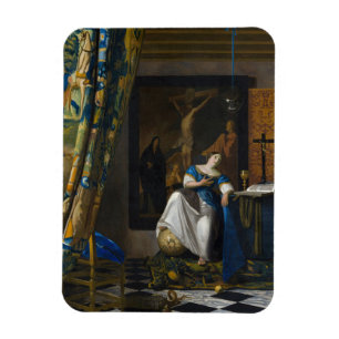 Magnet Flexible Johannes Vermeer - Allégorie de la foi