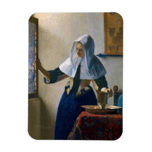 Magnet Flexible Johannes Vermeer - Femme avec un lanceur d'eau