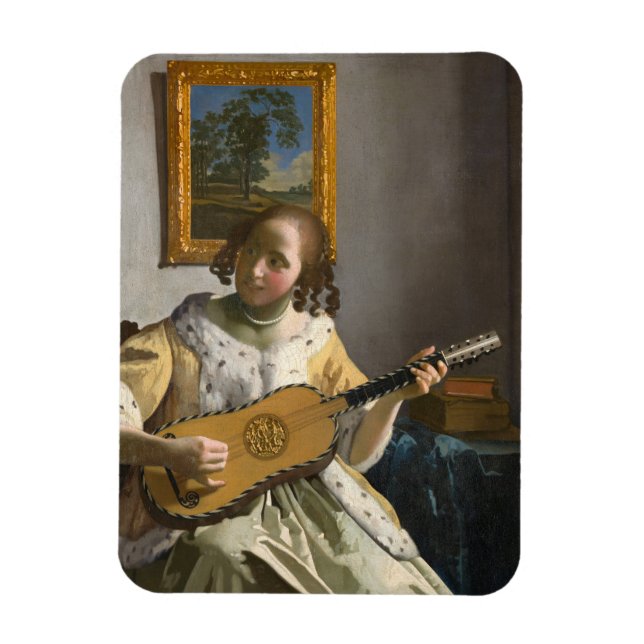 Magnet Flexible Johannes Vermeer - Guitare (Vertical)