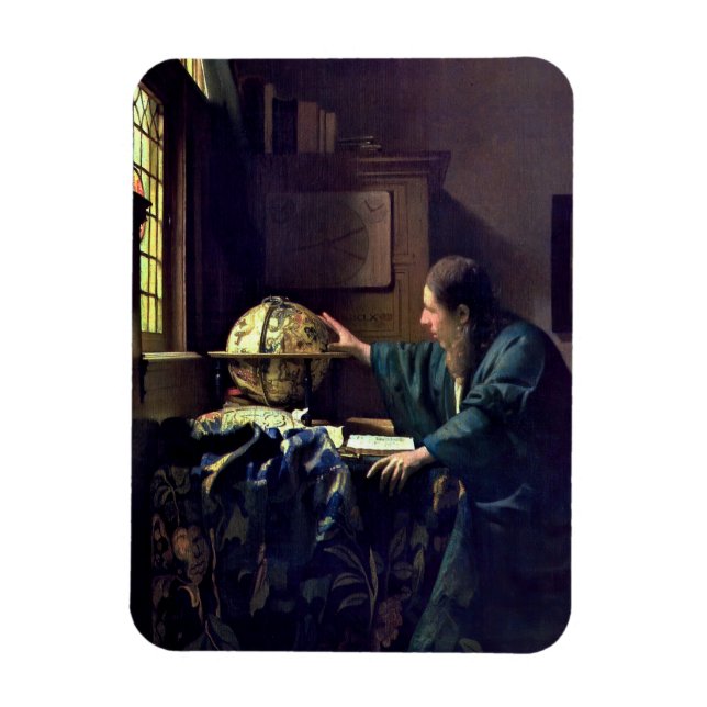 Magnet Flexible Johannes Vermeer - L'astronome (Vertical)