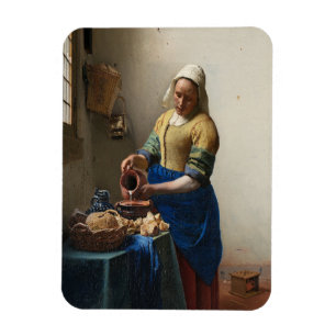 Magnet Flexible Johannes Vermeer, Milkmaid