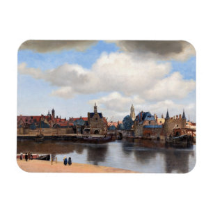 Magnet Flexible Johannes Vermeer - Vue de Delft