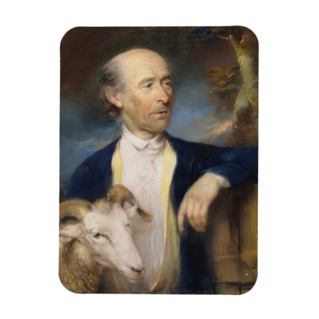 Magnet Flexible John Collins de Devizes (fl.1771-99) 1799 (pastel (Vertical)