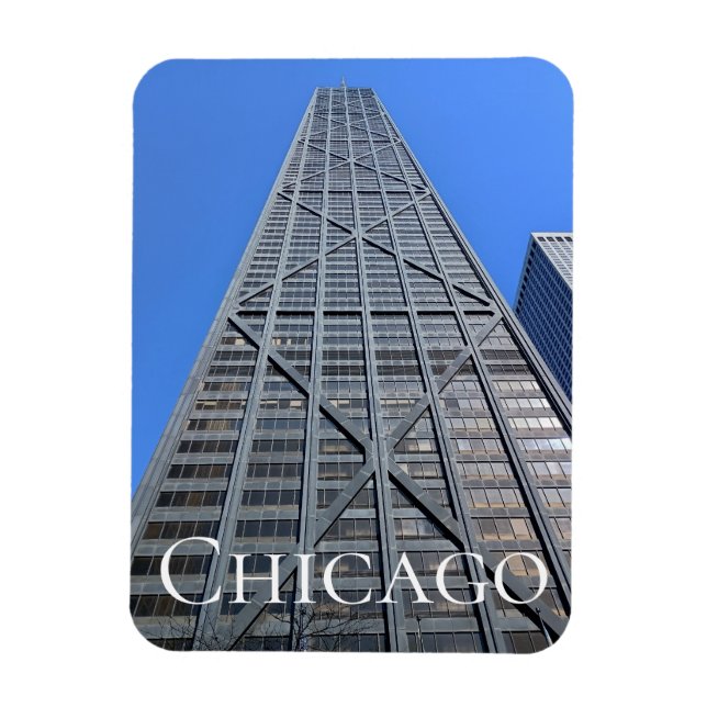 Magnet Flexible John Hancock Building Chicago, Illinois (Vertical)