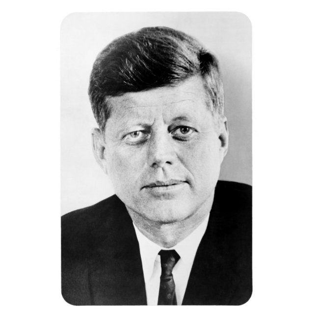 Magnet Flexible John Jack Kennedy Maison Blanche présidentielle am (Vertical)