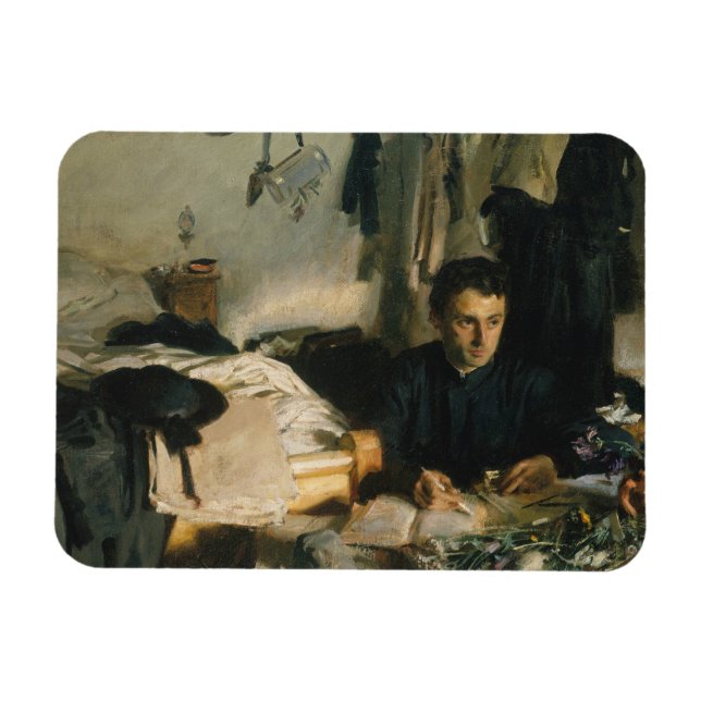 Magnet Flexible John Singer Sargent - Padre Sebastiano (Horizontal)