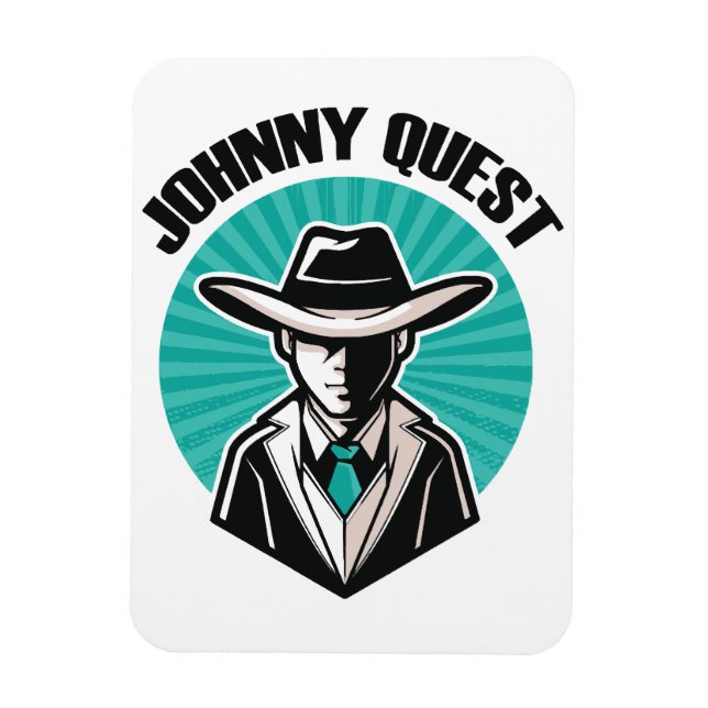 Magnet Flexible Johnny Quest (Vertical)