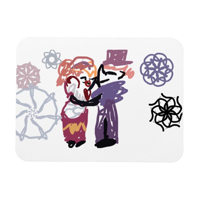 Magnet Flexible Joie de la Saint-Valentin (Horizontal)