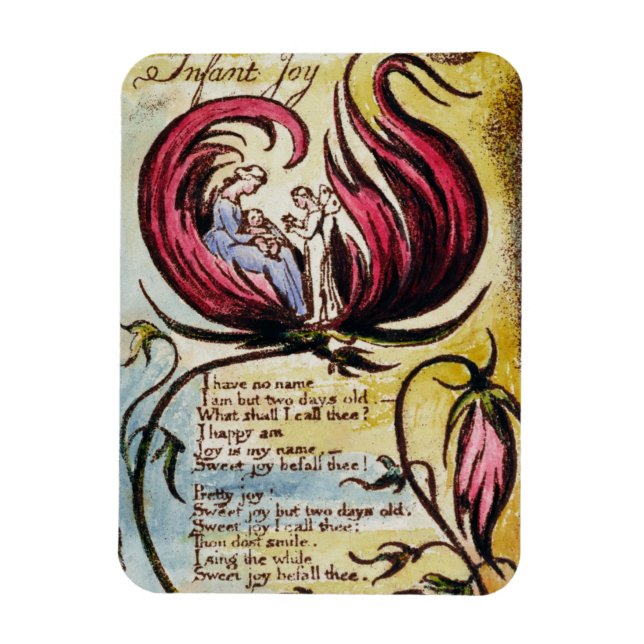 Magnet Flexible "Joie enfantine", assiette 23 de "Chansons d'Innoc (Vertical)
