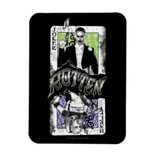 Magnet Flexible Joker et Harley du peloton   de suicide putréfié