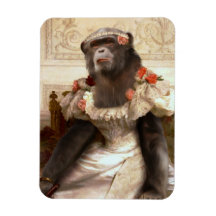 Joli Chimp en Gown