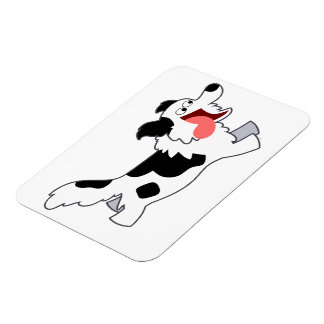 Magnet Flexible Joli Couleur de la bordure de dessin Collie Aimant
