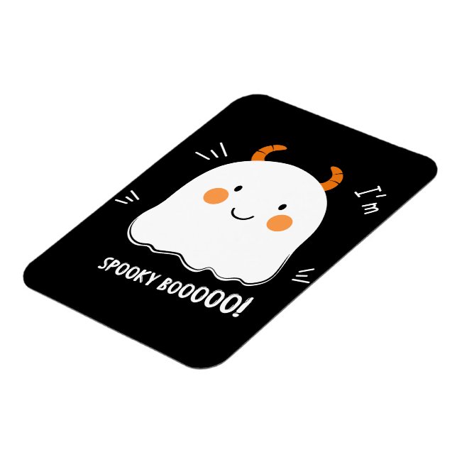 Magnet Flexible Joli Éffrayant Boo Demon Ghost (Côté Gauche)