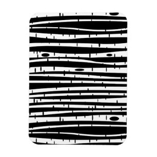 Magnet Flexible Joli motif noir blanc