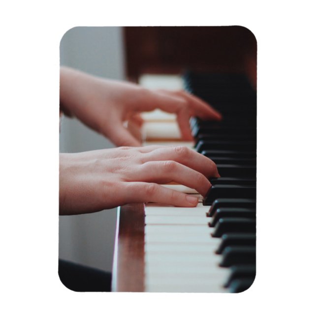 Magnet Flexible Jolie conception de piano (Vertical)