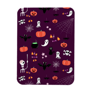 Magnet Flexible Jolie Création Halloween Flippante