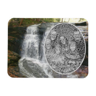 Magnet Flexible Jolie peinture à l'huile de cascade Ajouter votre 