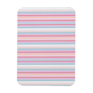Magnet Flexible Jolies rayures blanches roses