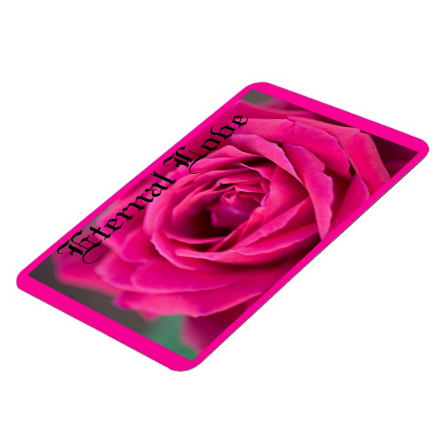 MAGNET FLEXIBLE JOLIMENT ROSE ROSE ROSE FLORALE (Côté Gauche)