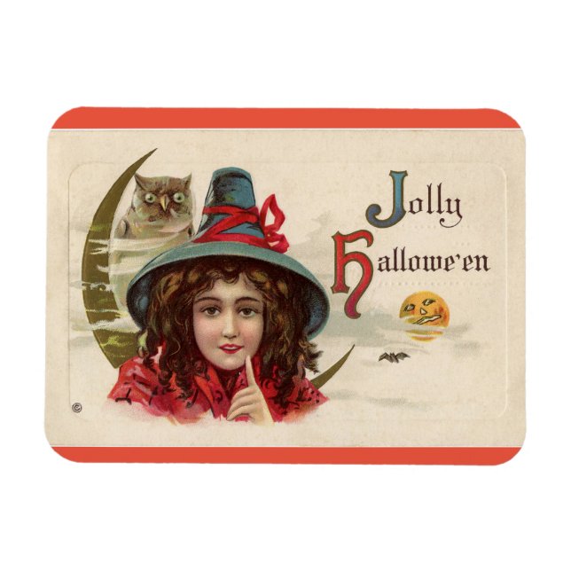 Magnet Flexible Jolly Halloween Witnet (Horizontal)