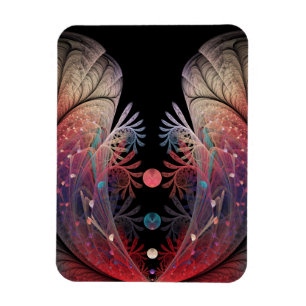 Magnet Flexible Jonglage Abstrait Moderne Fantaisie Art Fractal