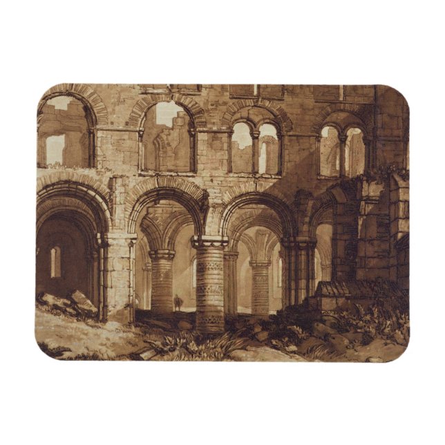 Magnet Flexible Joseph Mallord William Turner | Île Sainte Cathed (Horizontal)