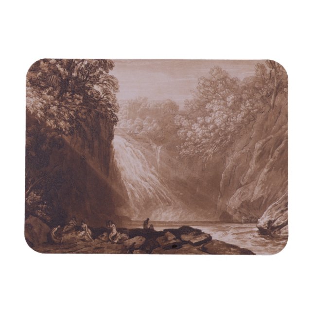 Magnet Flexible Joseph Mallord William Turner | La chute du Cl (Horizontal)