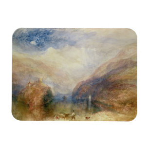 Magnet Flexible Joseph Mallord William Turner   Lac de Brienz (w/