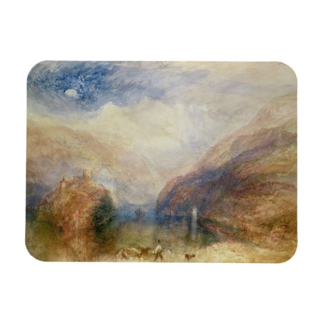 Magnet Flexible Joseph Mallord William Turner | Lac de Brienz (w/ (Horizontal)