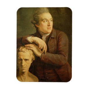 Magnet Flexible Joseph Nollekens (1737-1823) avec son buste de Lau