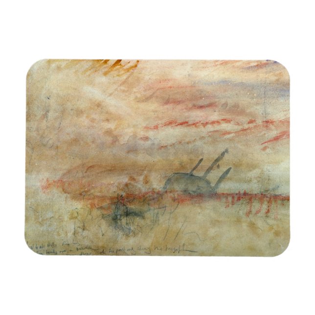 Magnet Flexible Joseph William Turner | Lost to All Hope (Horizontal)