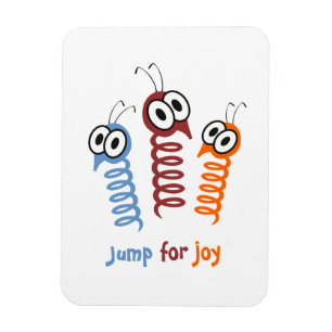 Magnet Flexible Jote Jump de joie citer drôle