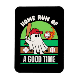 Magnet Flexible Joueur de baseball fantôme Halloween