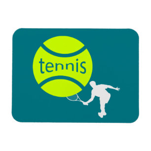 Magnet Flexible Joueur de tennis