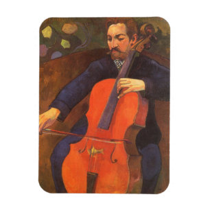 Magnet Flexible Joueur Schneklud Portrait par Paul Gauguin