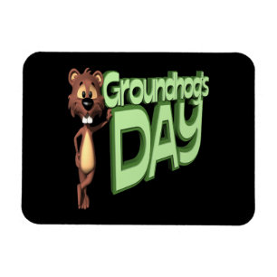 Magnet Flexible Jour de Groundhogs