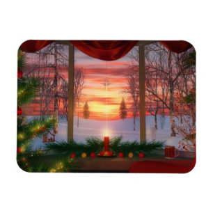 Magnet Flexible Jour de Noël du Ciel