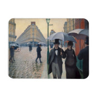 Journée de la Pluie de Paris par Gustave Caillebot