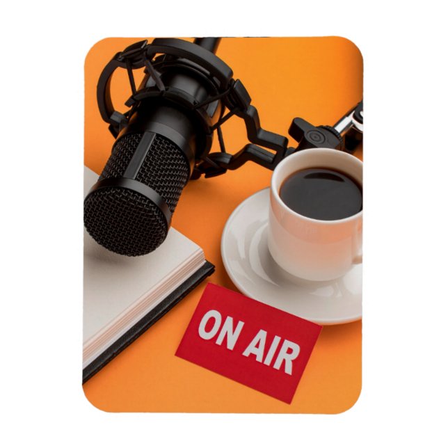 Magnet Flexible Journée nationale de la radio (Vertical)