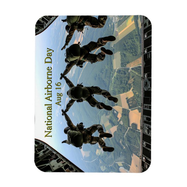 Magnet Flexible Journée nationale de l'aviation (Vertical)