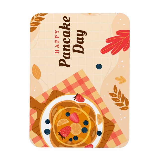 Magnet Flexible Journée nationale des crêpes (Vertical)