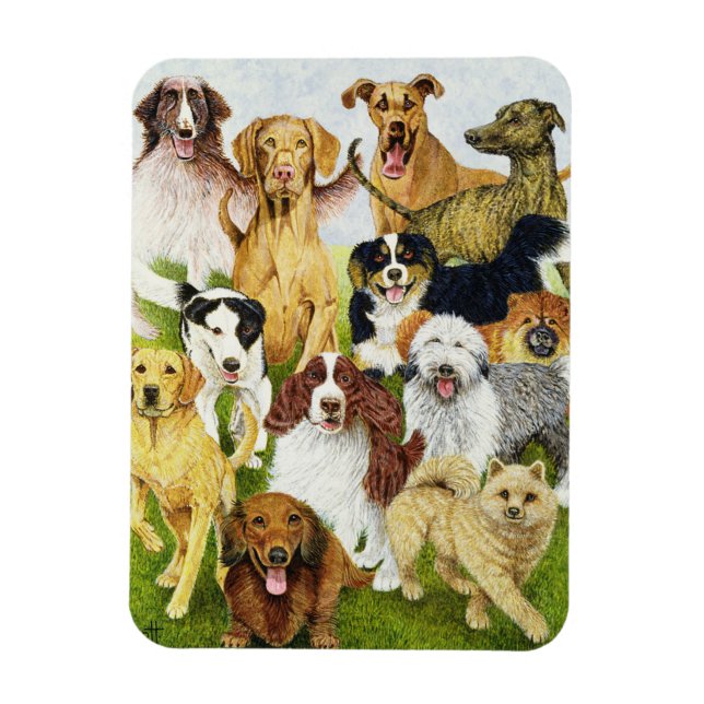 Magnet Flexible Jours de chien (Vertical)