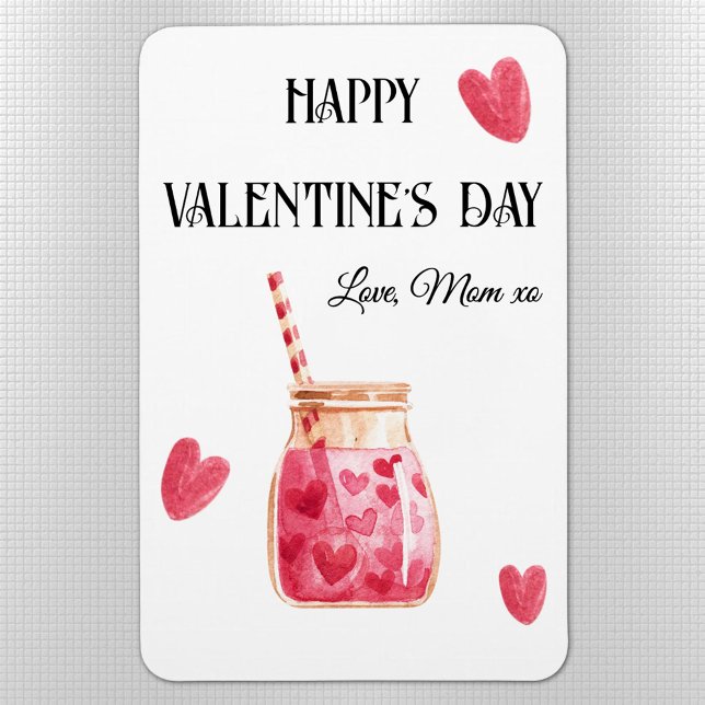 Magnet Flexible Joyeuse Saint-Valentin mignonne de la part de Mama (Créateur téléchargé)