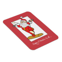 Joyeux exercice de remise en forme Noël avec Père