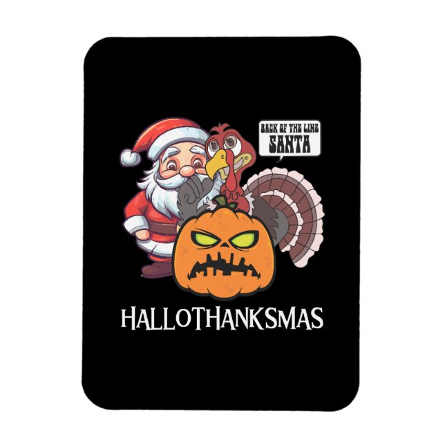 Magnet Flexible Joyeux Hallothankmas (Vertical)