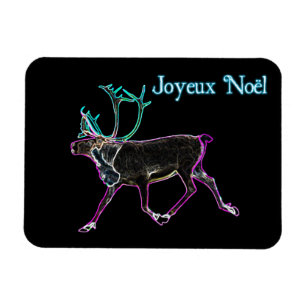 Magnet Flexible Joyeux Noё l - Caribou électrique