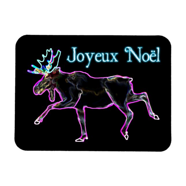 Magnet Flexible Joyeux Noё l - Oie électrique (Horizontal)