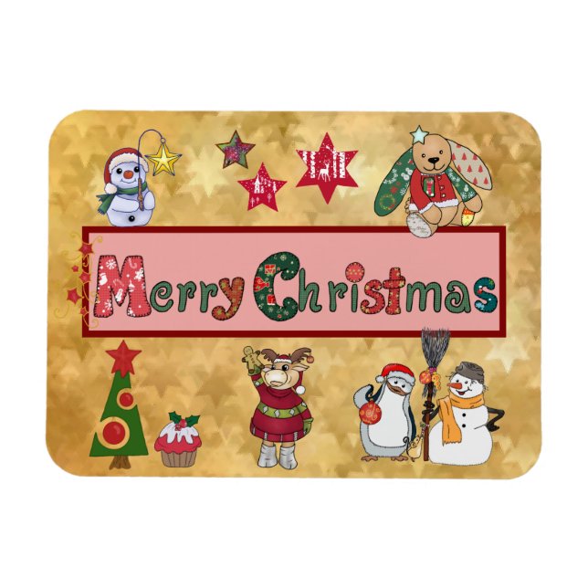 Magnet Flexible Joyeux Noël (Horizontal)