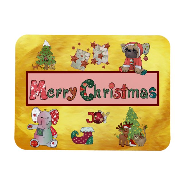 Magnet Flexible Joyeux Noël (Horizontal)